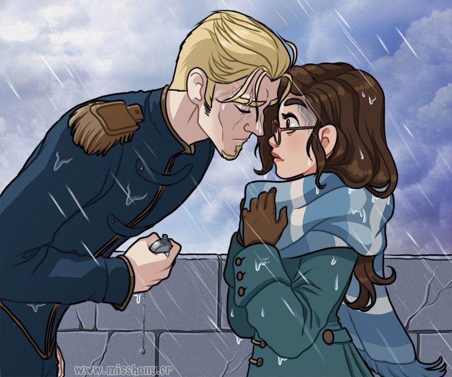 Один из самых трогательных моментов из всей книги. Иллюстрация принадлежит https://www.instagram.com/lady.holly/