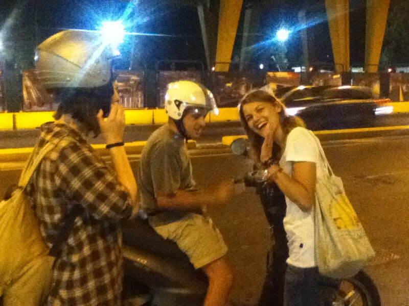 Ксюша первая. Марко на Vespa. Маша.