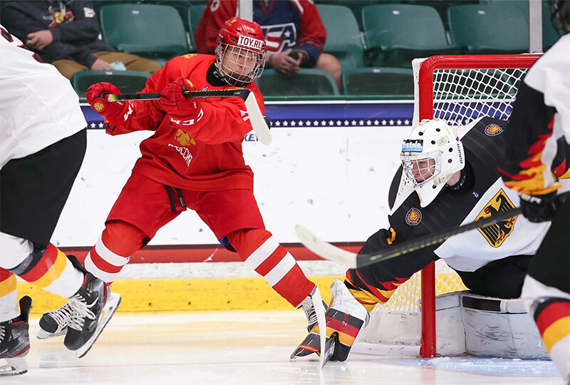 Матвей Мичков. Россия-Германия 6:1