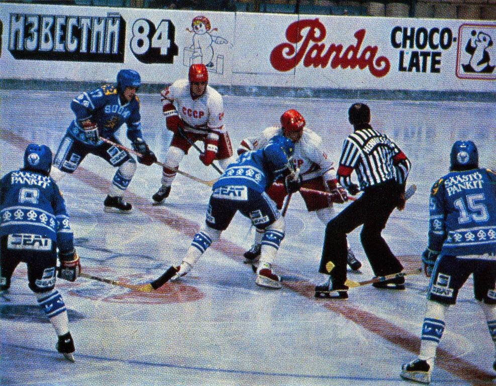 Изображение с Яндекс.Картинки (противостояние сборных СССР и Финляндии).