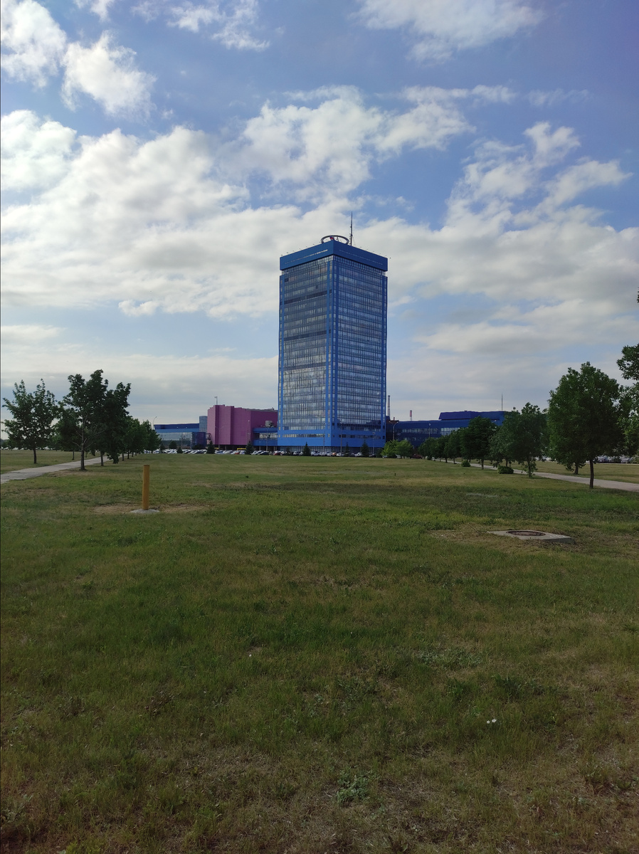 Территория самого завода АвтоВаз