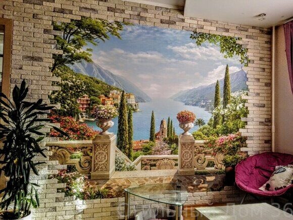 Пример фрески во влажном помещении. Взято из открытых источников.