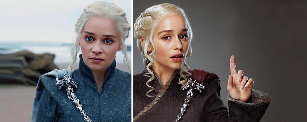 Дейенерис, "Игра престолов". Источники pbs.twimg.com и i.pinimg.com