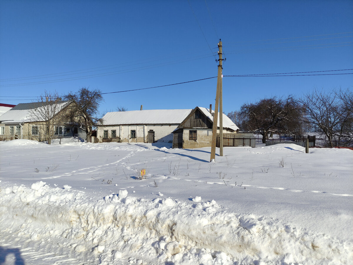 Деревня показалась ему довольно велика