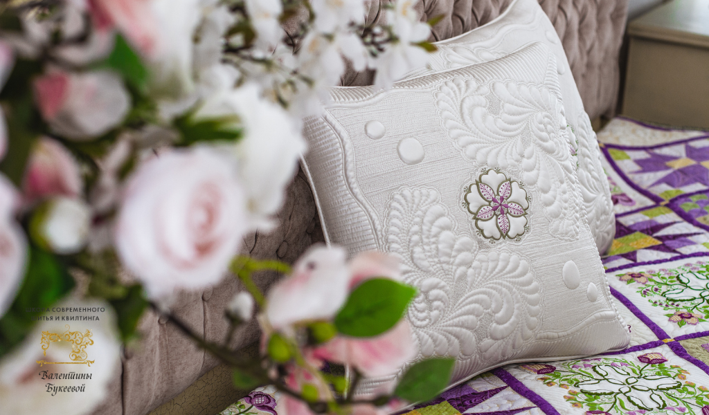 Моя авторская разработка — 3D-объем в квилтинге -  объемный рисунок на ткани