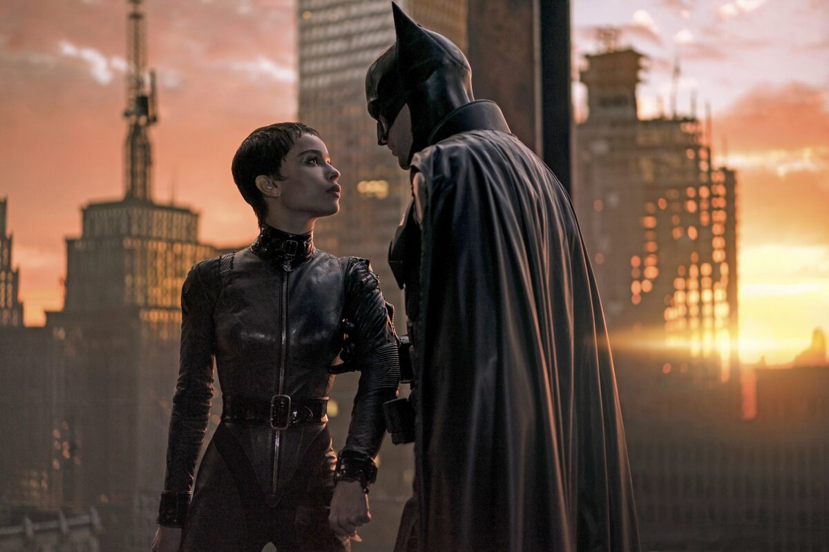 Кадр из фильма "Бэтмен", 2022 г.
