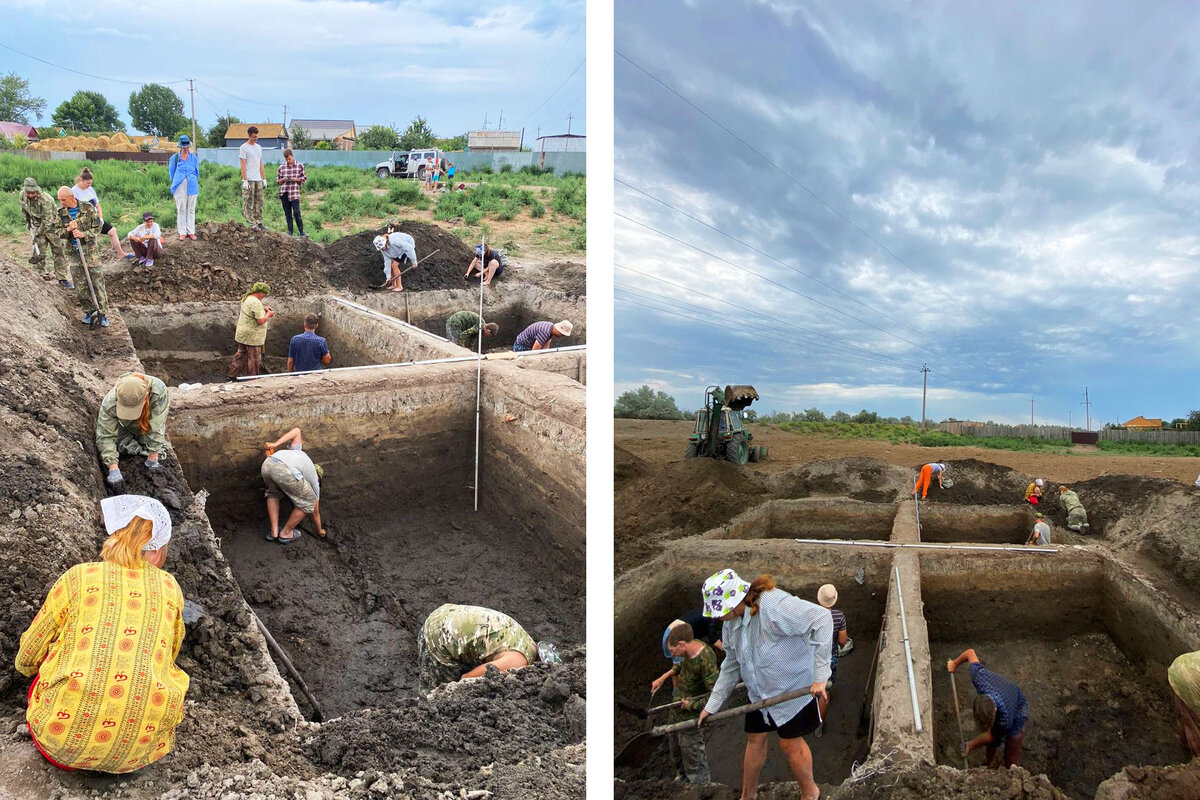 Археологи во время раскопок Фото: предоставлено Дамиром Соловьевым