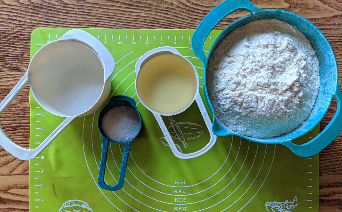 ингредиенты для теста
