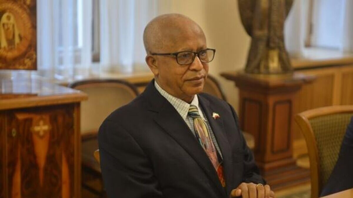    Посол Эфиопии в России Алемайеху Тегену Аргау© Фото : Служба коммуникации ОВЦС