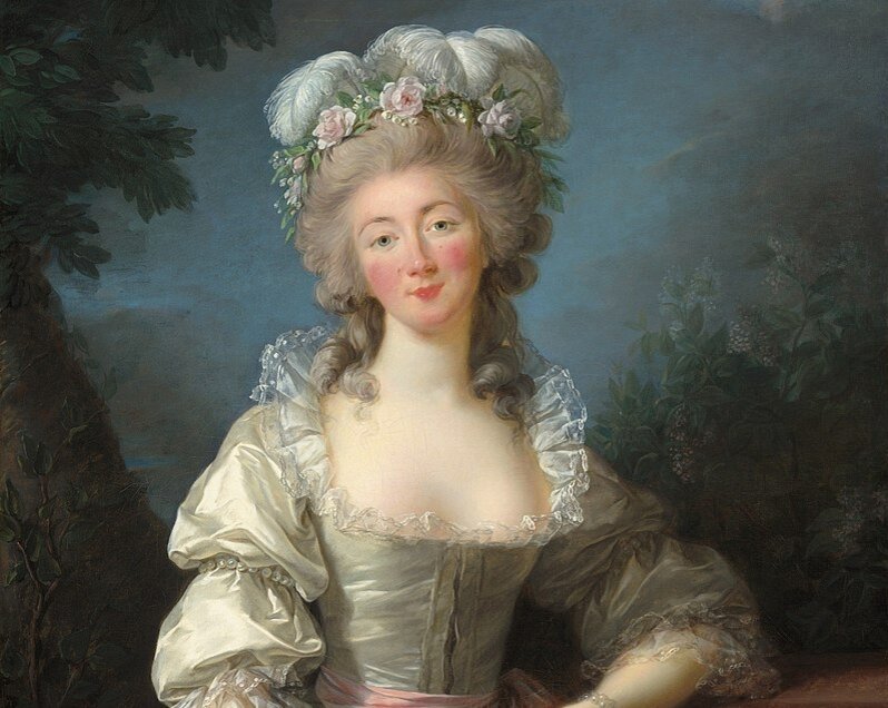 Жанна на полотне кисти Э.Виже-Лебрен