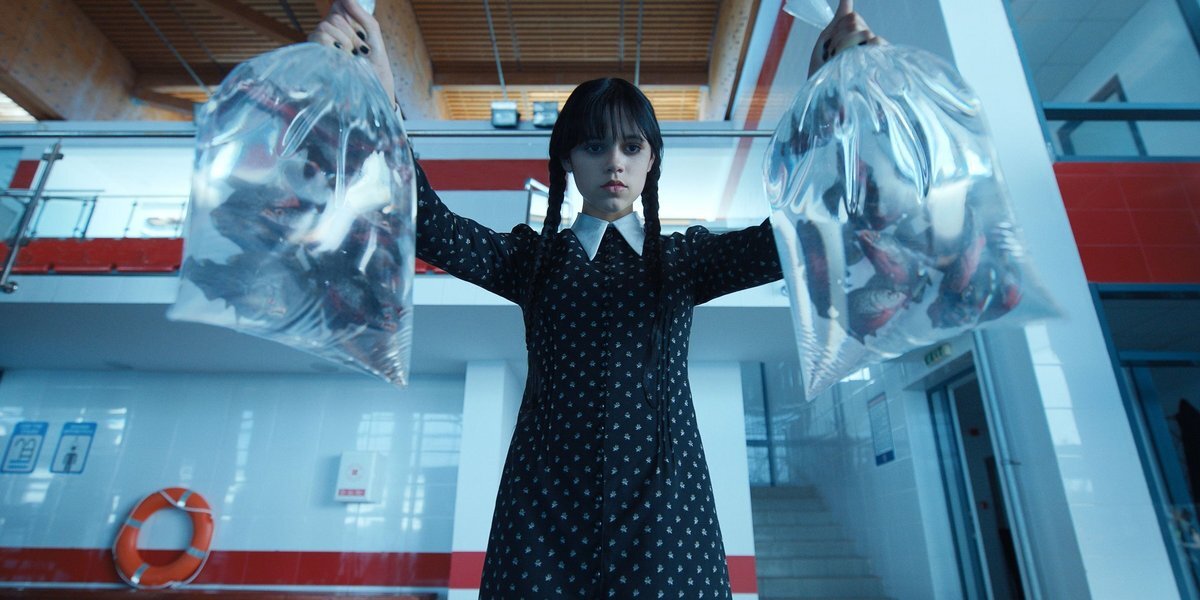 Кадр из сериала «Уэнсдэй»
