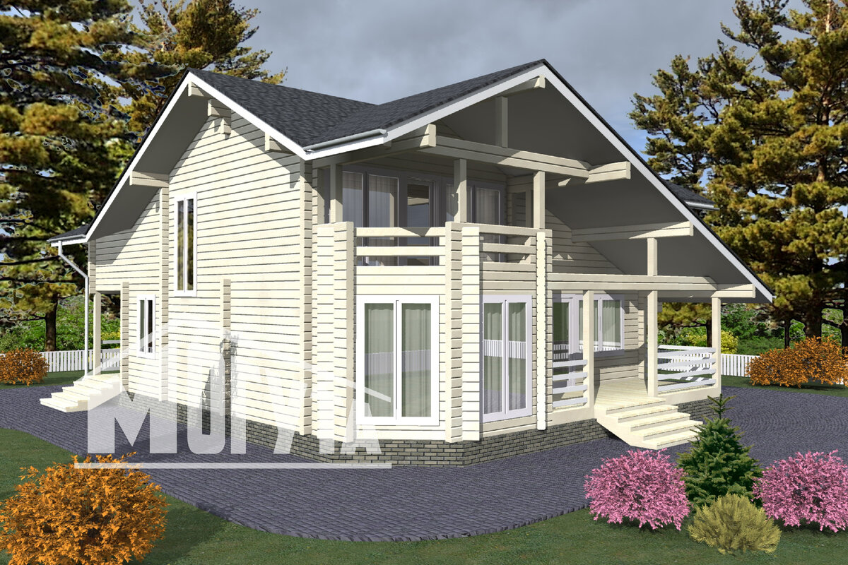 Дом из бруса в Пятигорске