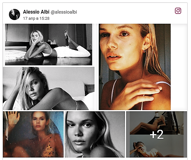 Пример снимков с фотосессии по FaceTime