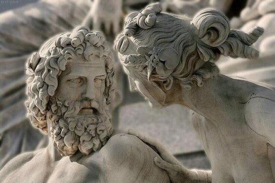 Зевс и Гера, Здание австрийского парламента, Вена. Фото из Pinterest.com