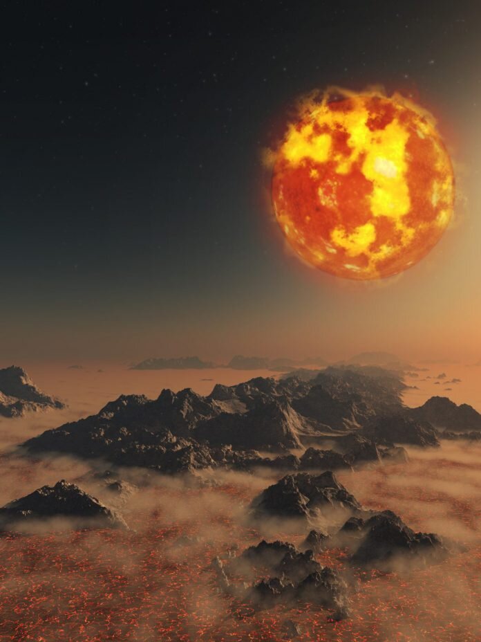 Возможно, именно так через несколько миллиардов лет будет выглядеть поверхность земли