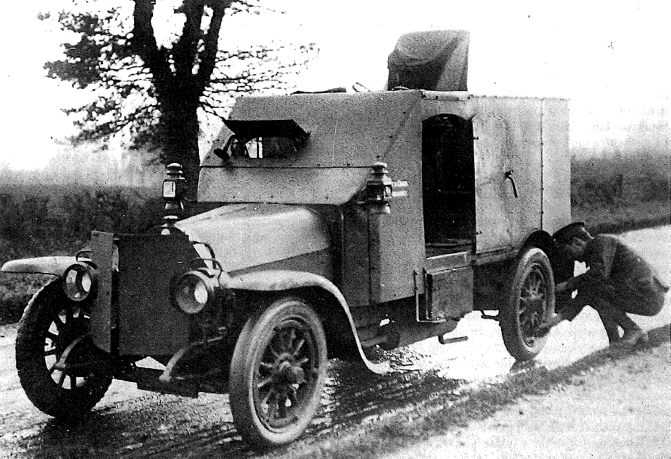 Westmorland and Cumberland Yeomanry's Isotta-Fraschinis. 