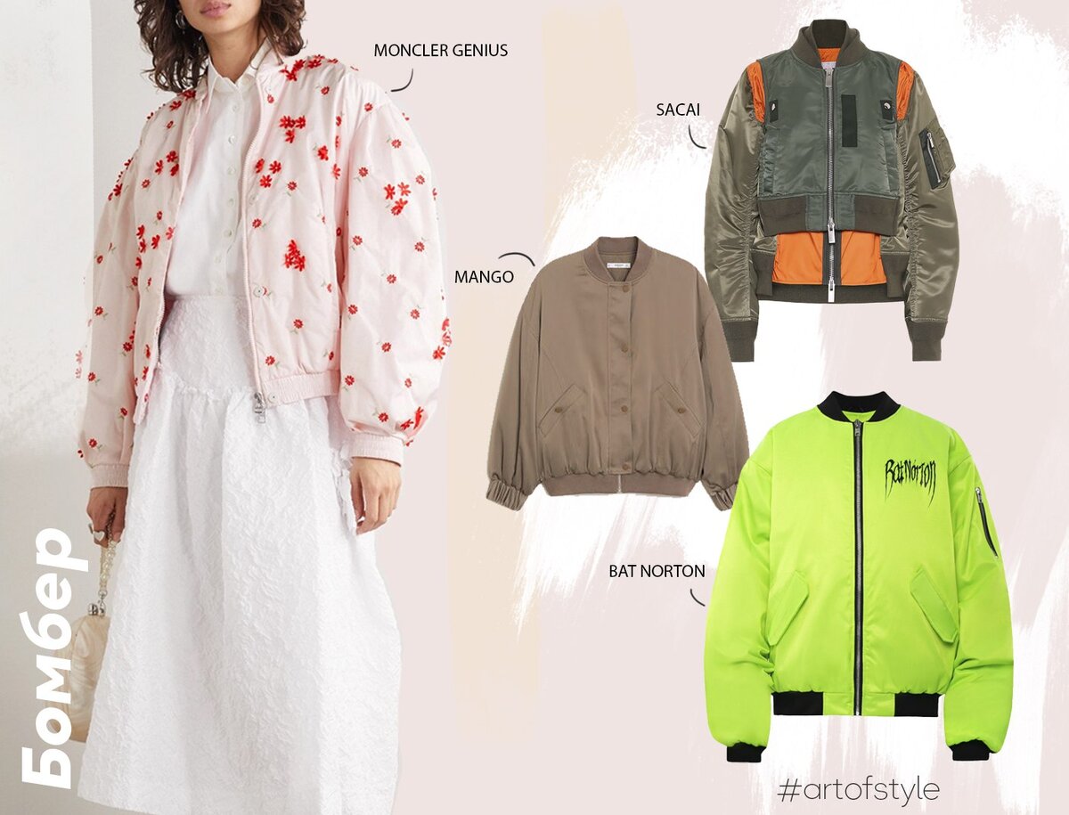 Бомбер – вещь действительно универсальная и практичная