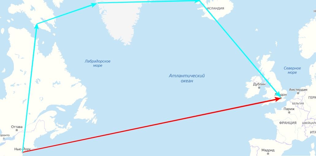 в проекте предлагаются основной и альтернативный маршруты