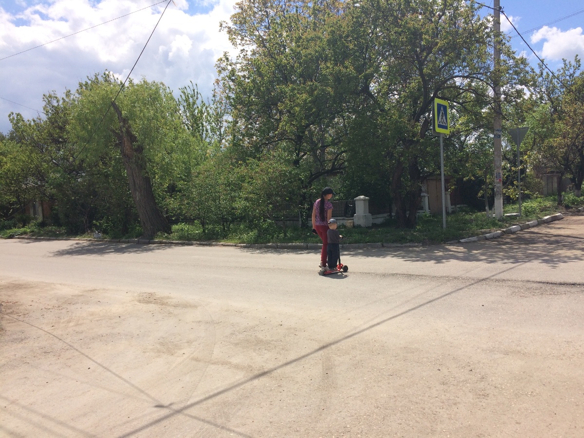Прогулки в Симферополе на солнышке
