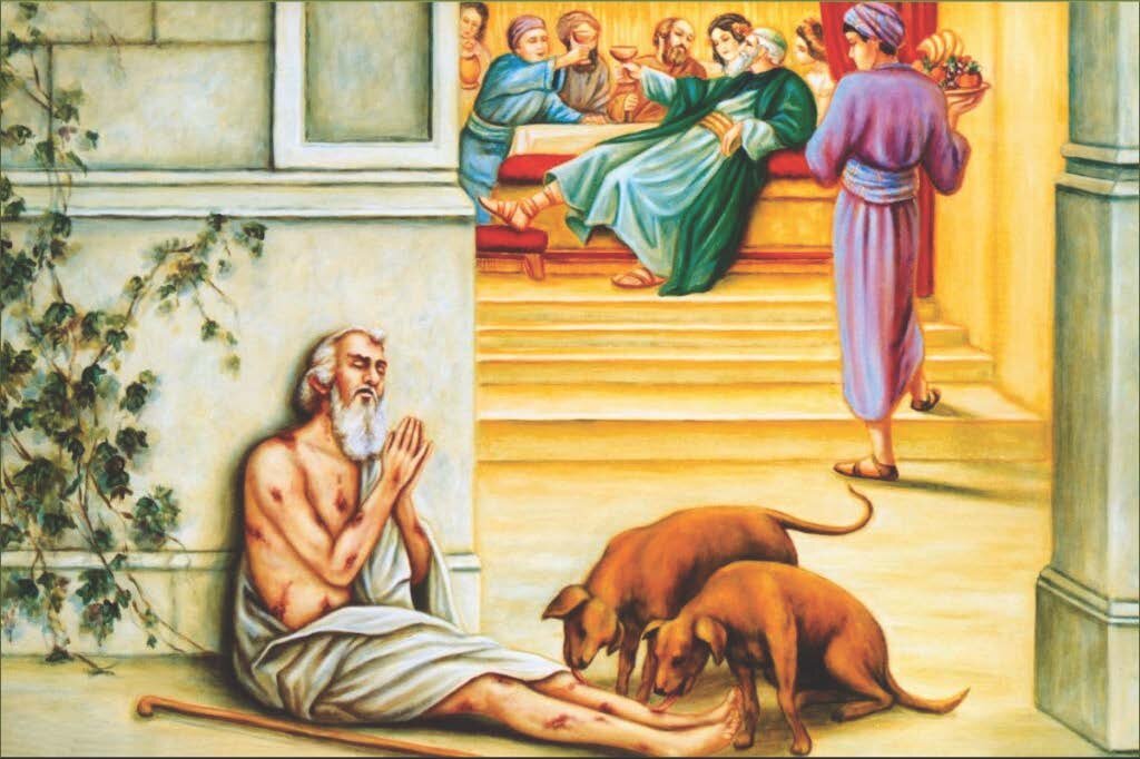 Притча о богаче и Лазаре (Яндекс.картинки)