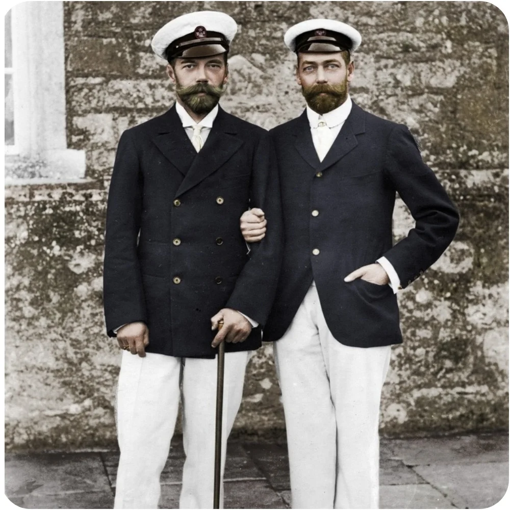 Николай 2 и георг 5. Король англии георг v и николай 2. Георг 5 король англии и николай 2. Вильгельм ii и николай ii. Брат царя.