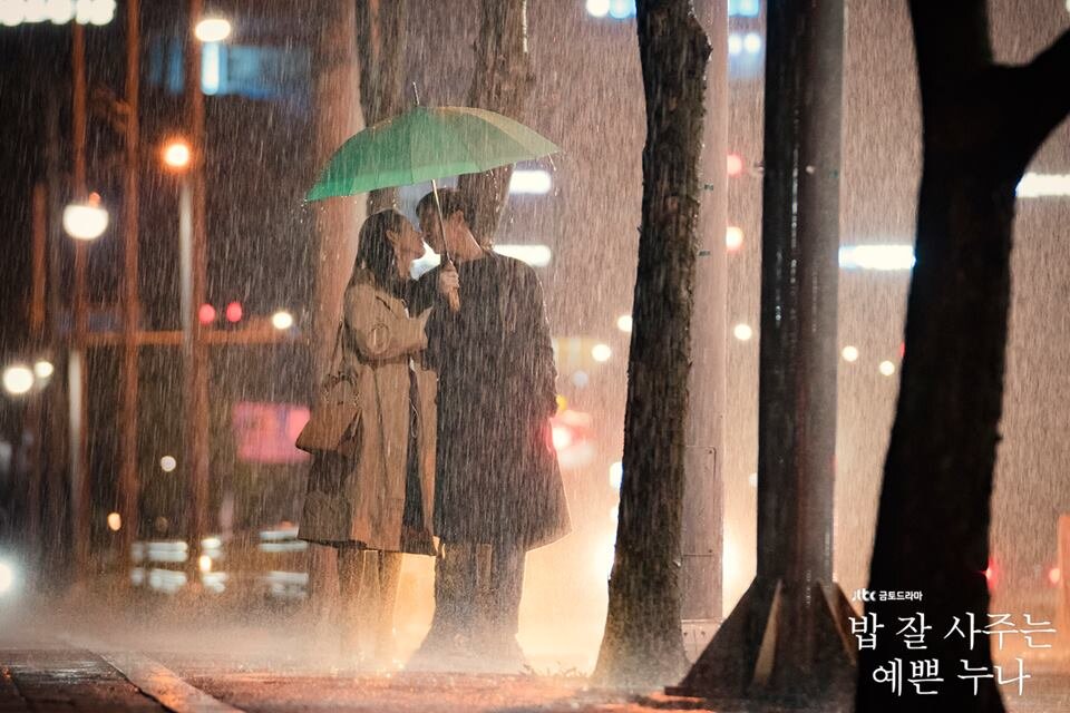 Дорама "Красивая нуна,что покупает мне еду