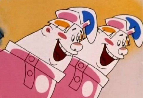 Кадр из мультфильма "Вовка в тридевятом царстве"