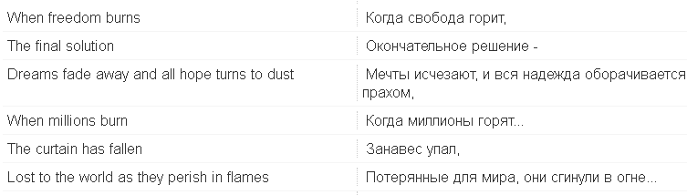 Когда миллионы горят...