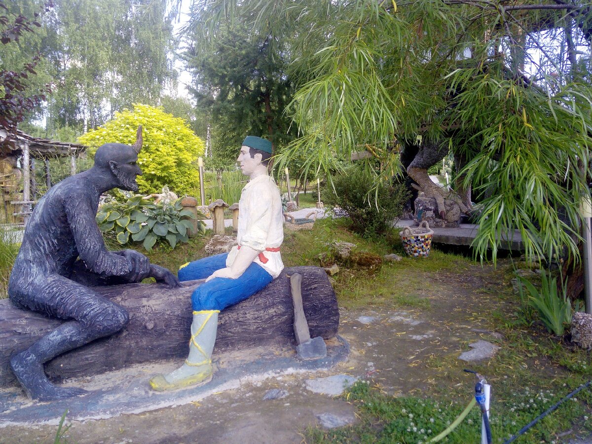 чёрт и Вакула. фото моё