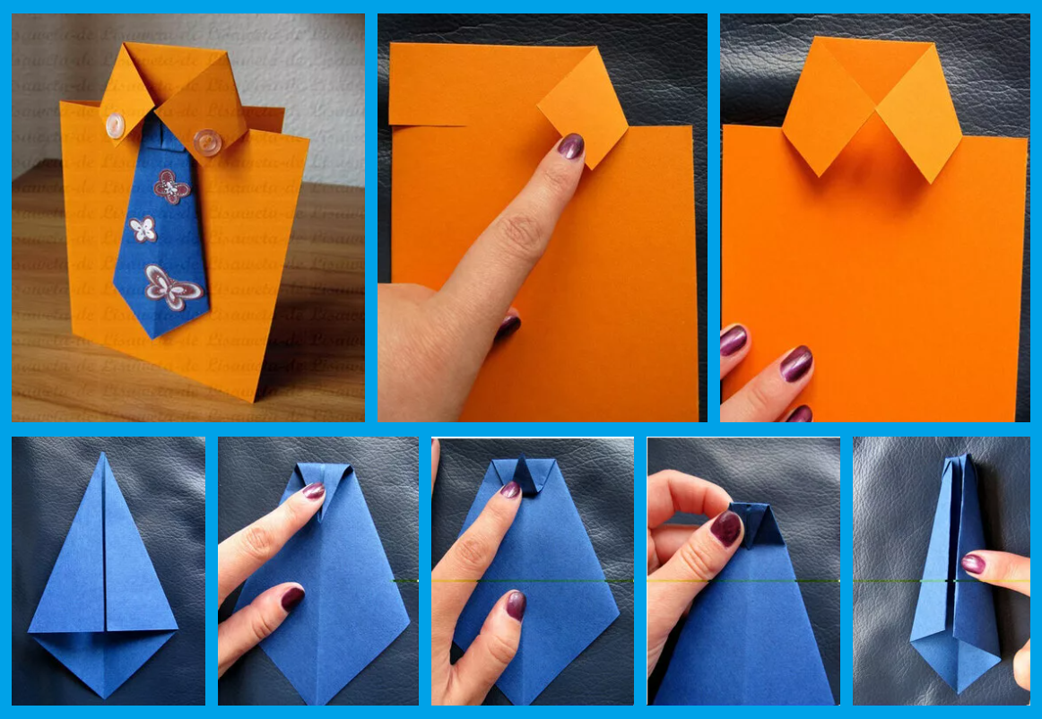 Процесс создания открытки