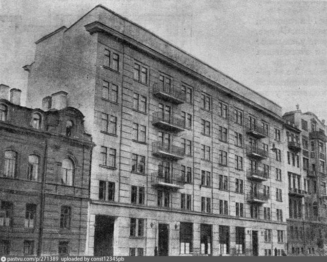 Только заселённое здание, 1937 год