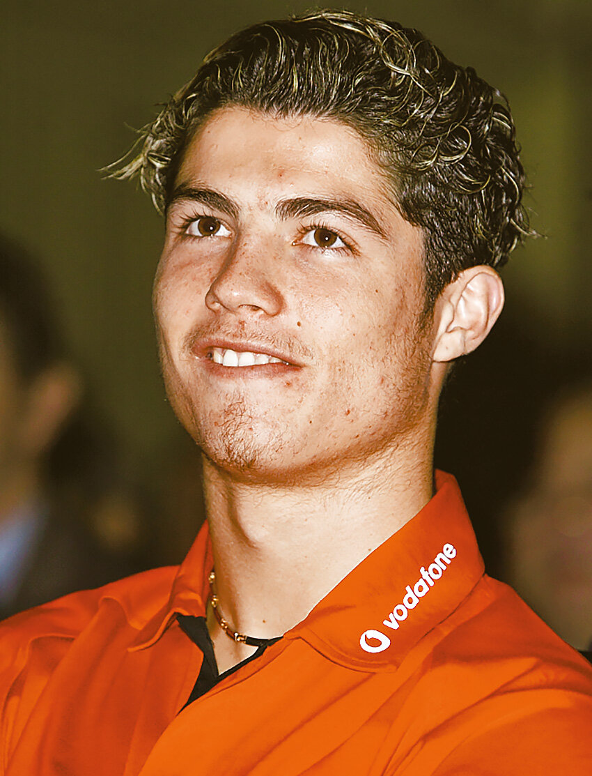 Молодой Роналду