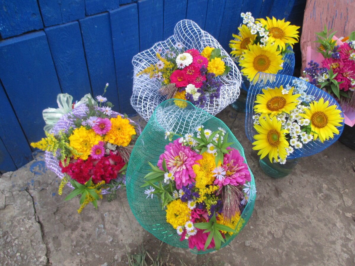 Зелень в букетах — это тоже золотарник