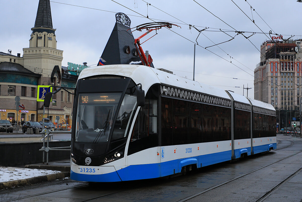 Фото трамвая в москве