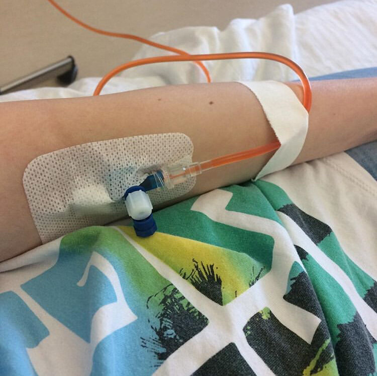 Вторая красная химиотерапия