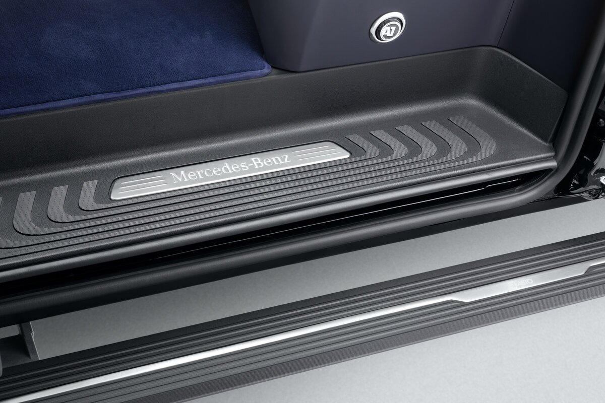 Вариант порога для V-class: фото из личного архива автора