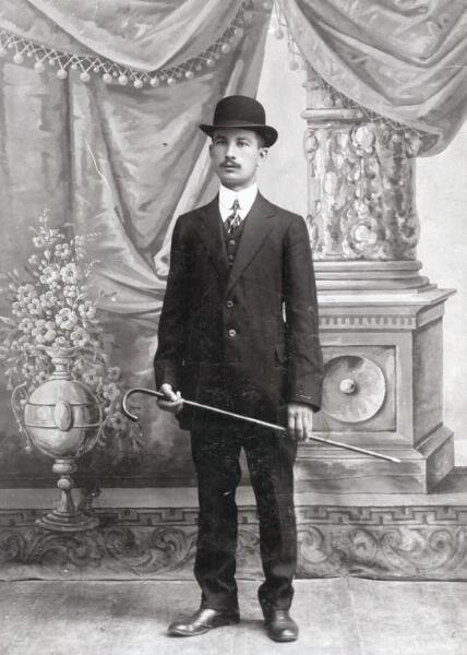 Портрет И. С. Метлина. 1910 год. Автор: Иван Хлебников.