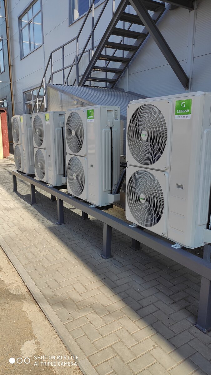 Наружные блоки сплит системы LESSAR