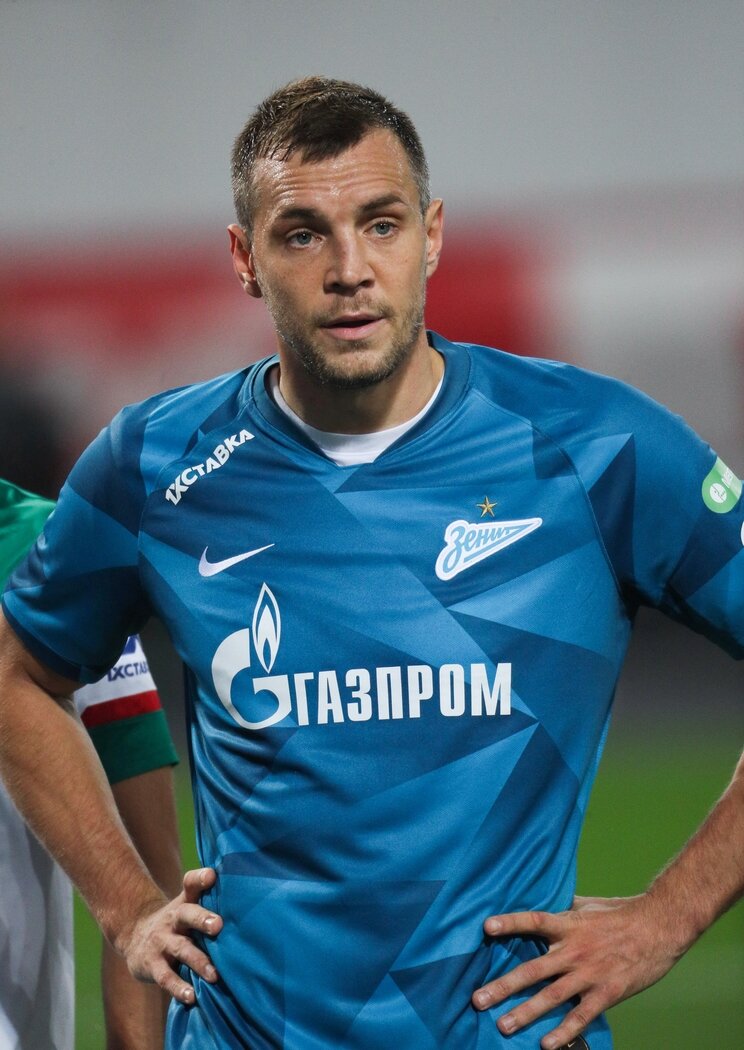 Артём в составе "Зенита". 