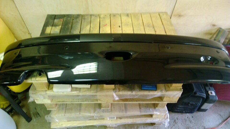 идеальное размещение бампера