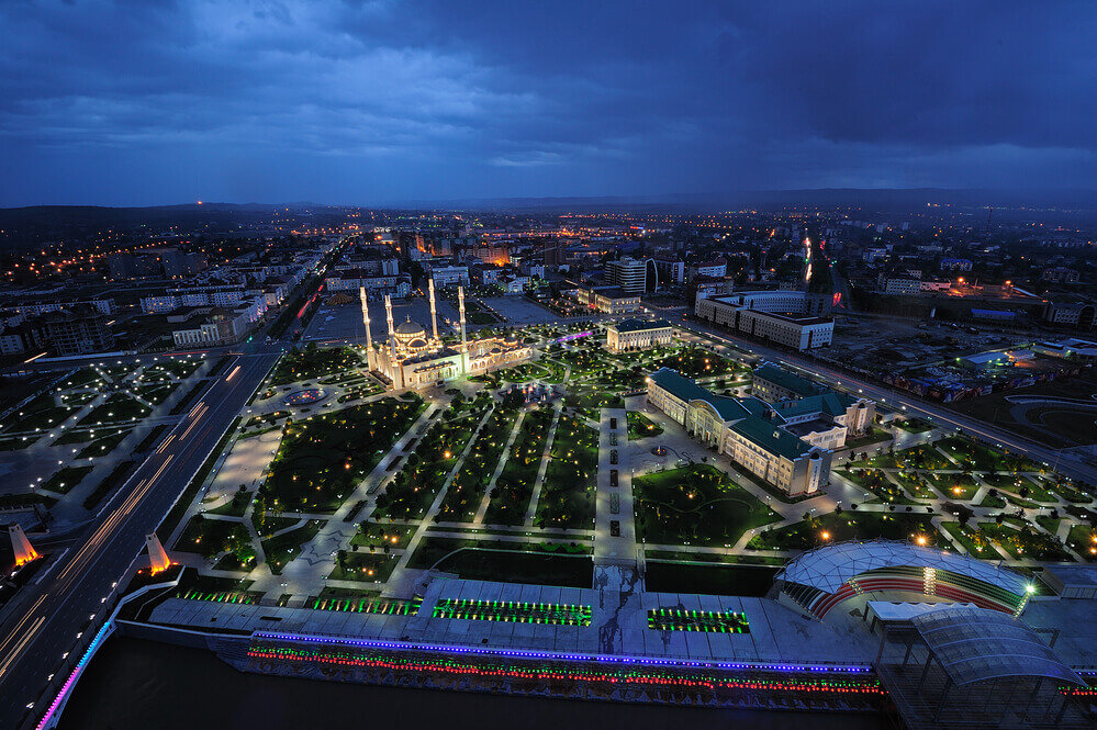 Современный Грозный.