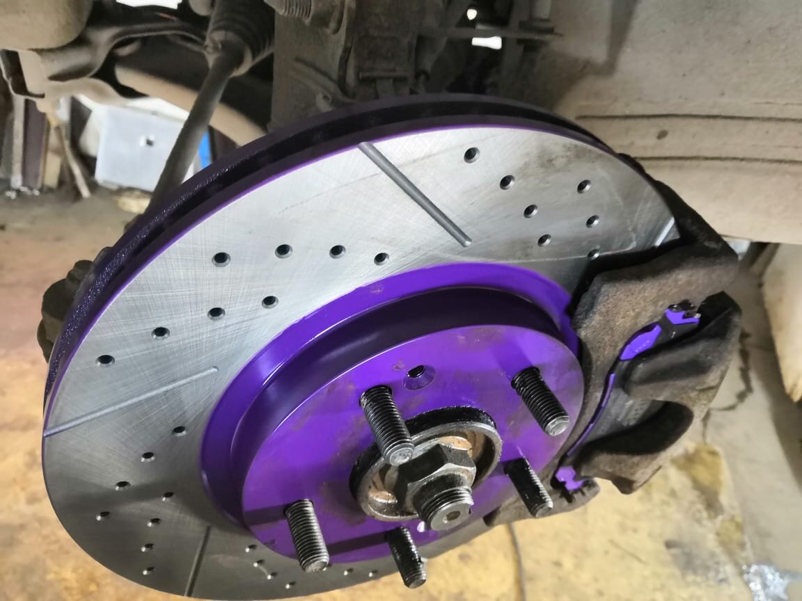 Передний диск и задний