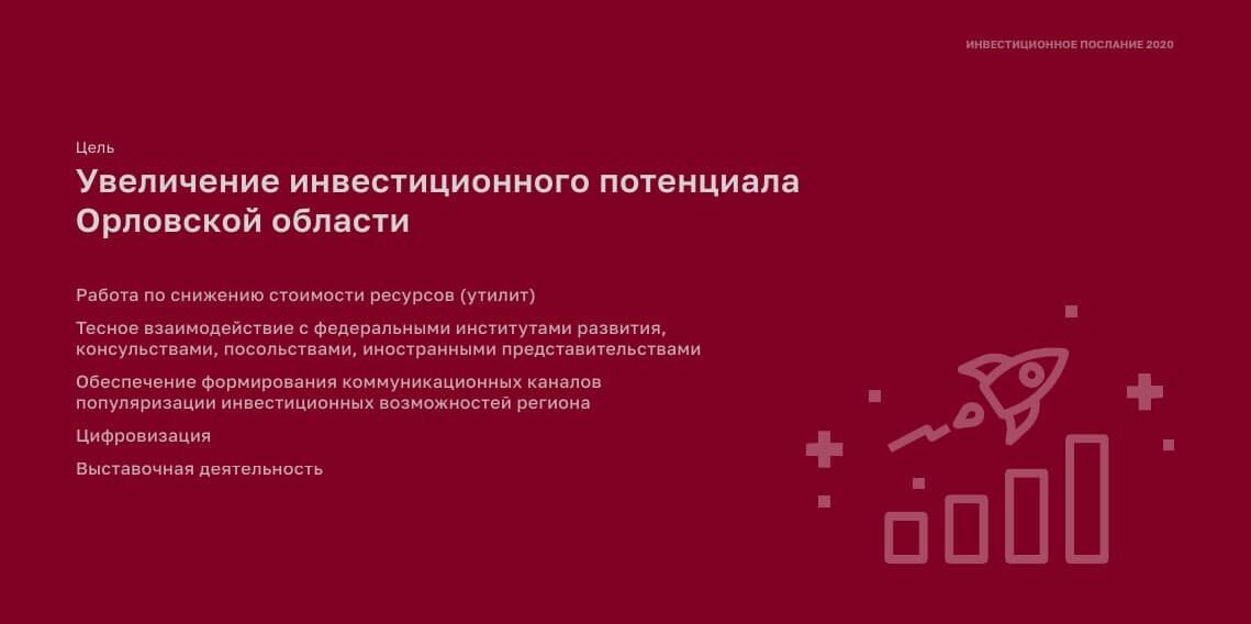 Реестр инвестиционных проектов орловской области