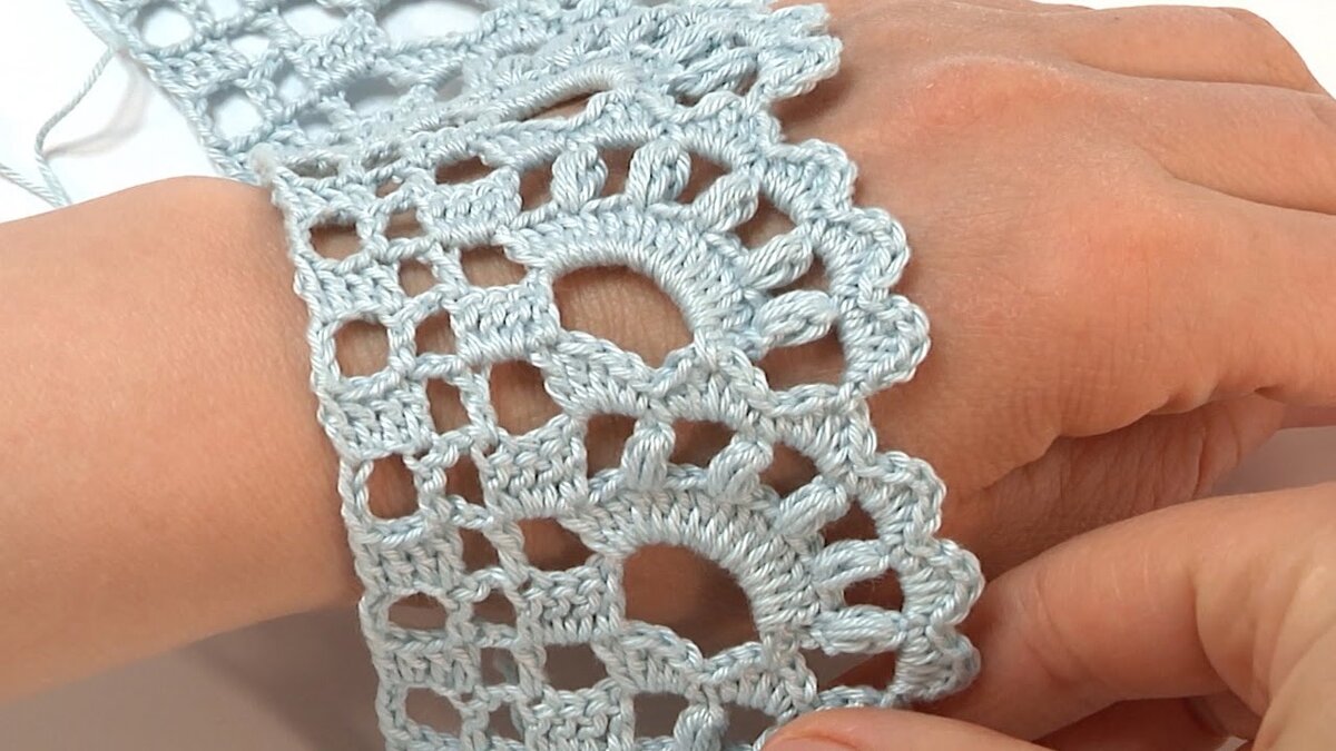 Ленточное кружево. Вязание крючком / Ribbon Lace Crochet