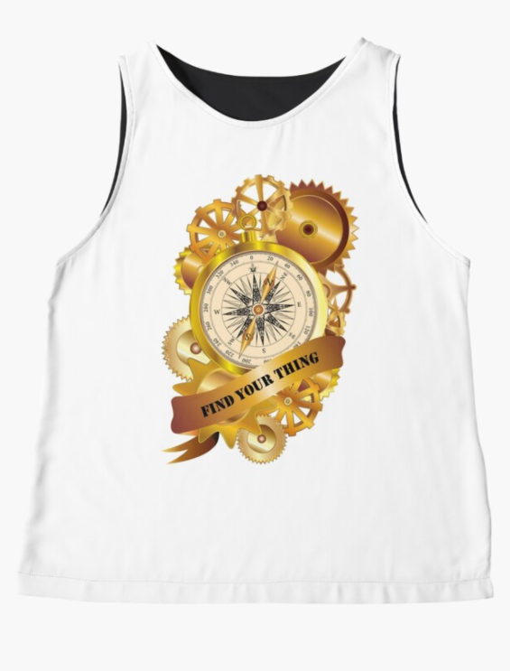 Один из принтов на Redbubble