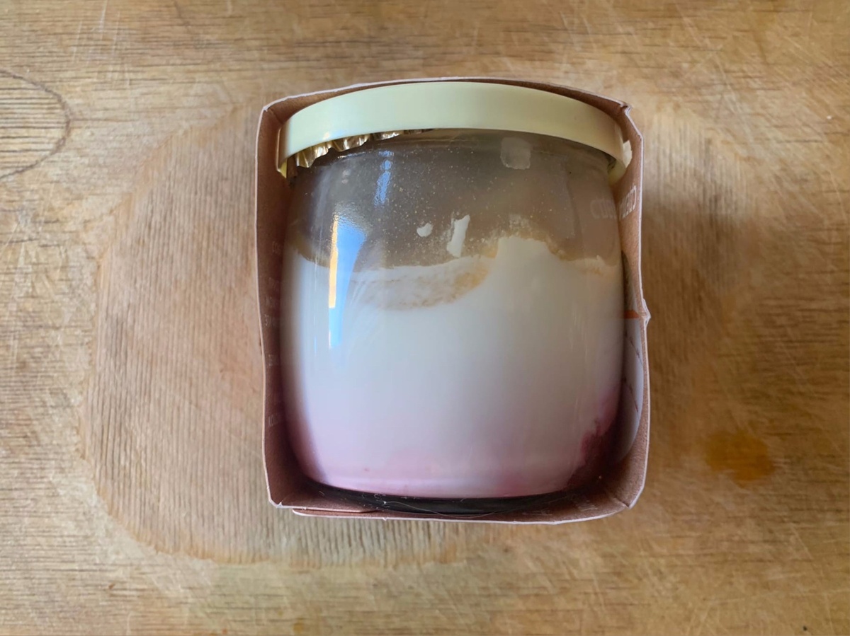 Малиновый йогурт - отличный ароматизатор для ловли леща, плотвы и густеры.