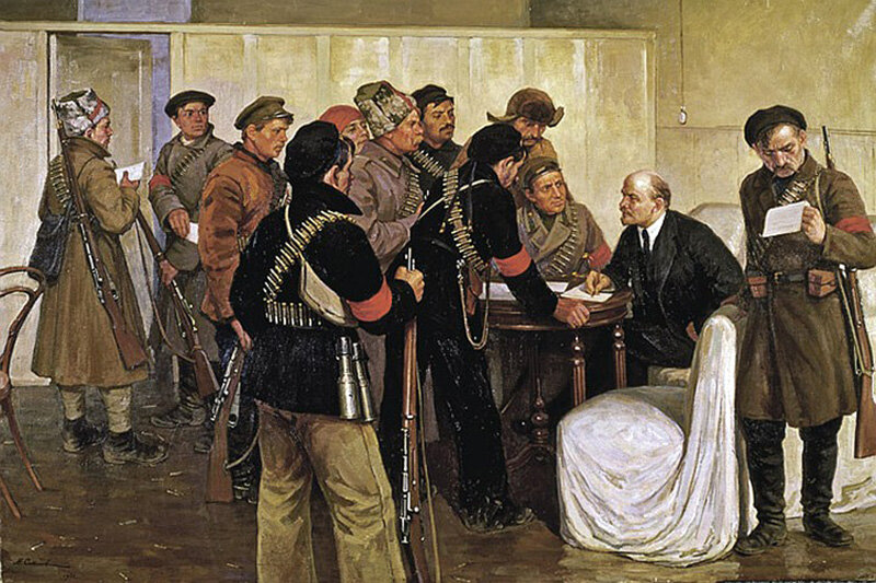 Соколов Михаил Ксенофонтович «Ленин в Смольном в Октябрьские дни 1917 года»1927 г.