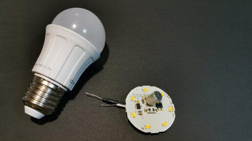 Линейный драйвер на микросхеме для светодиодной лампы 220В.Как он ...