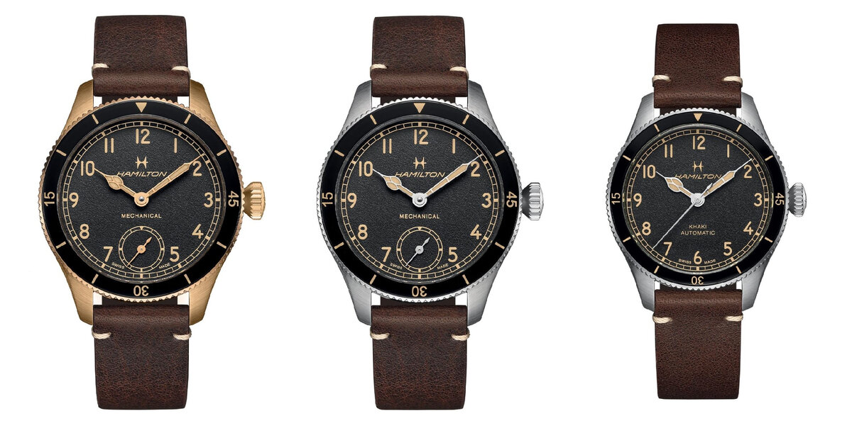 Референсы Н76709530 (бронза), Н76719530 (сталь) и Н76205530 (сталь)