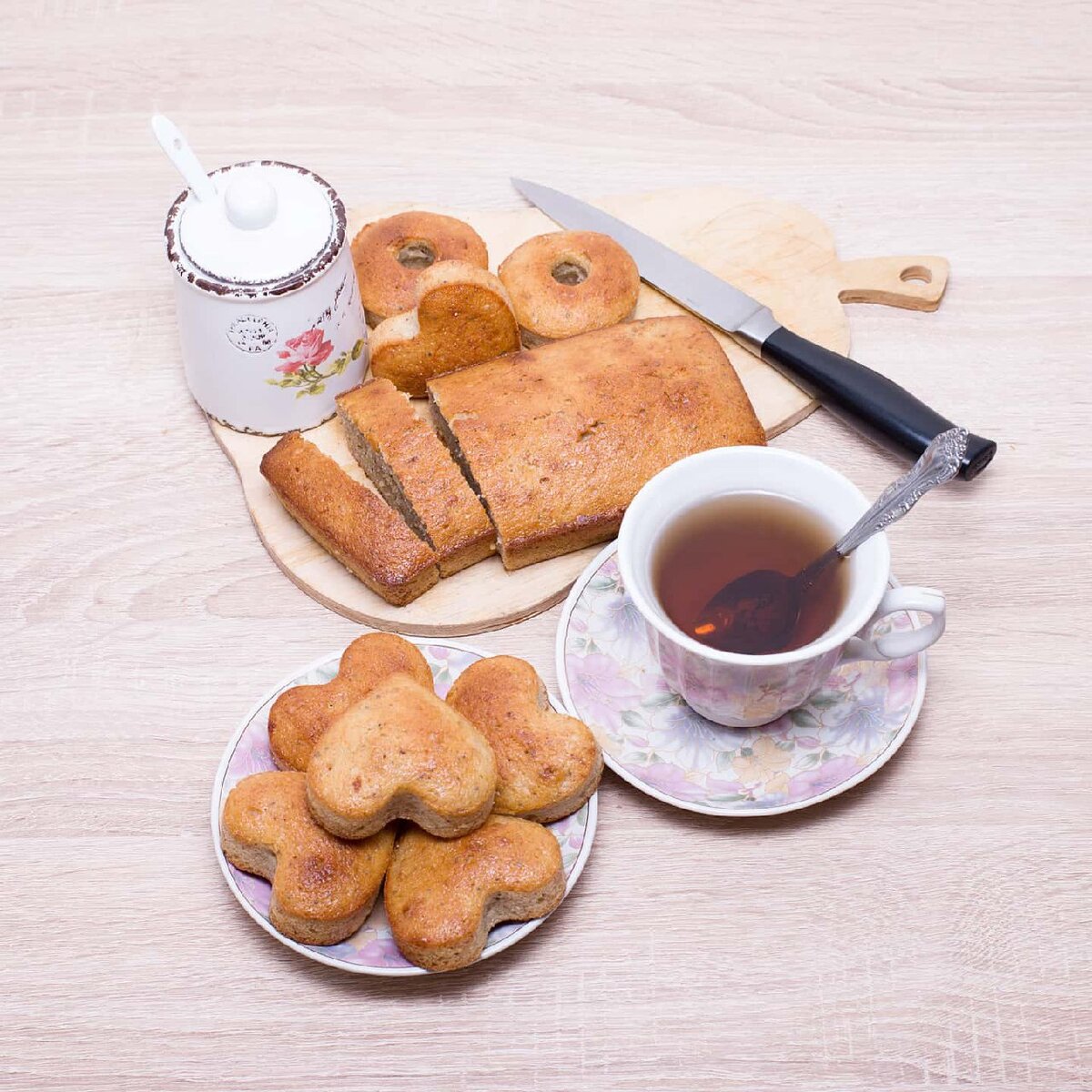 Рецепт бананового кекса